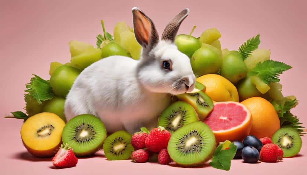 healthy kiwi treats bunnies