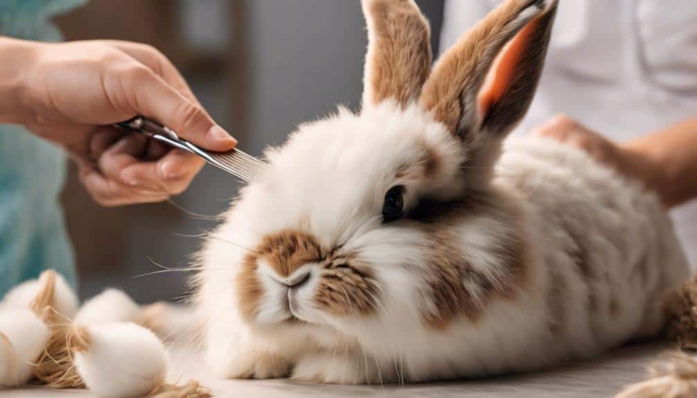 managing bunny fur care