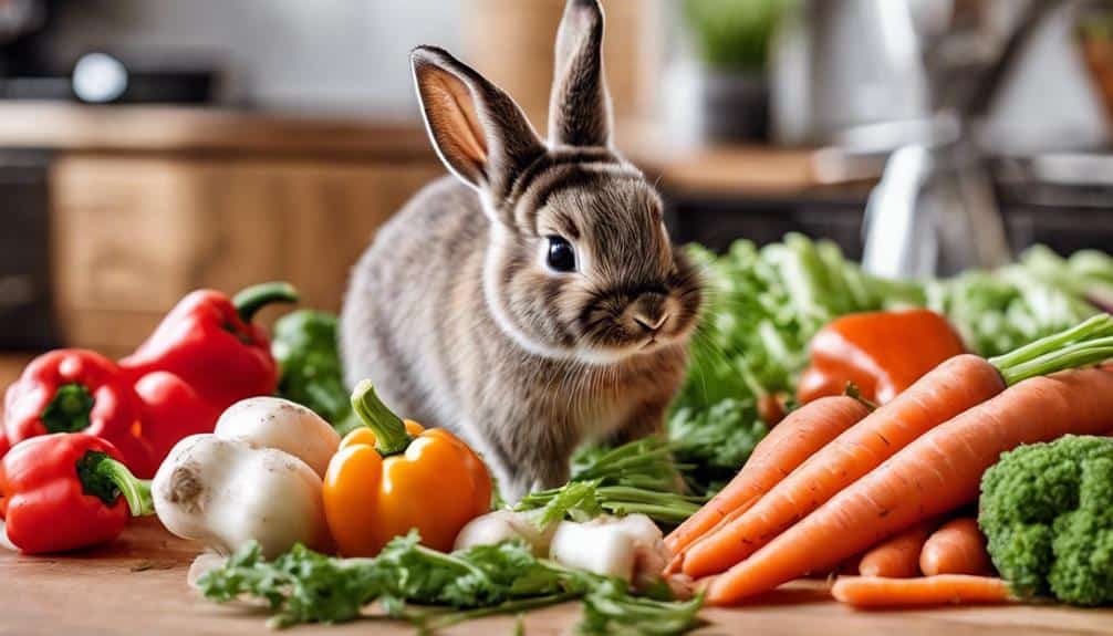 nurturing baby bunnies diet