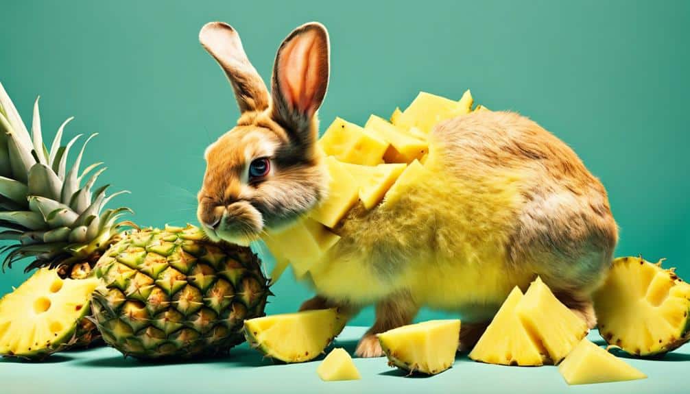 pineapple and rabbit diets