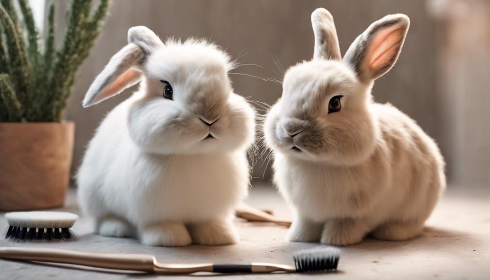 proper bunny fur maintenance