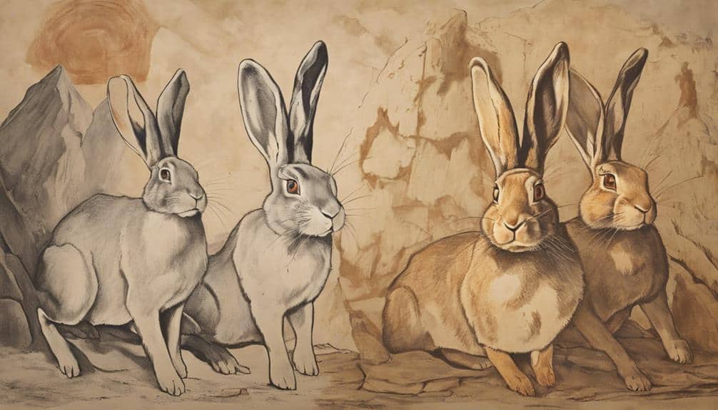 rabbit art symbolism evolution
