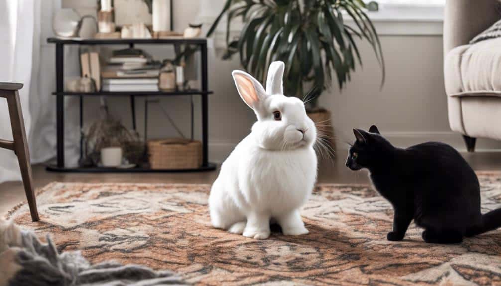 rabbit breeds for cat friendly homes