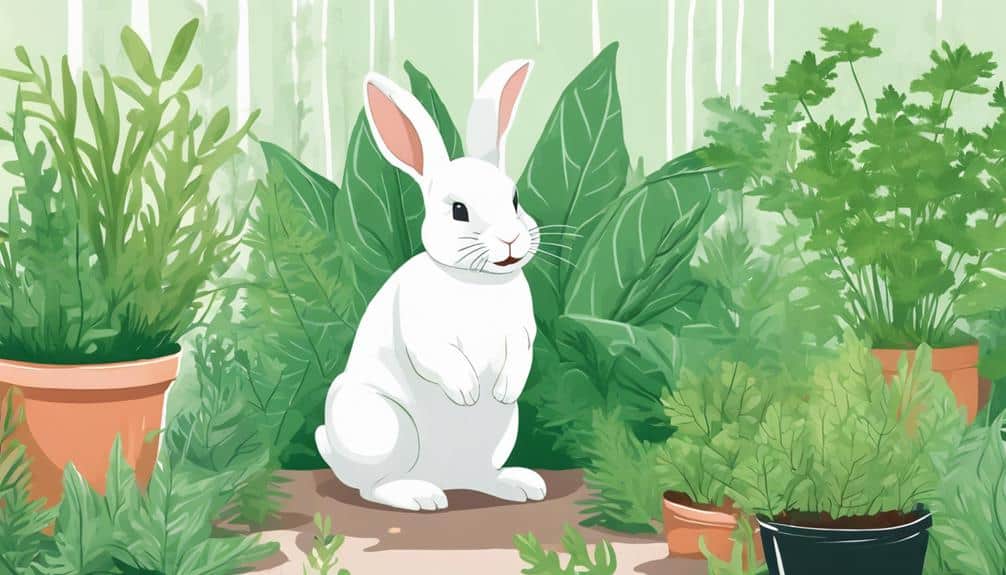 rabbit friendly plants to choose