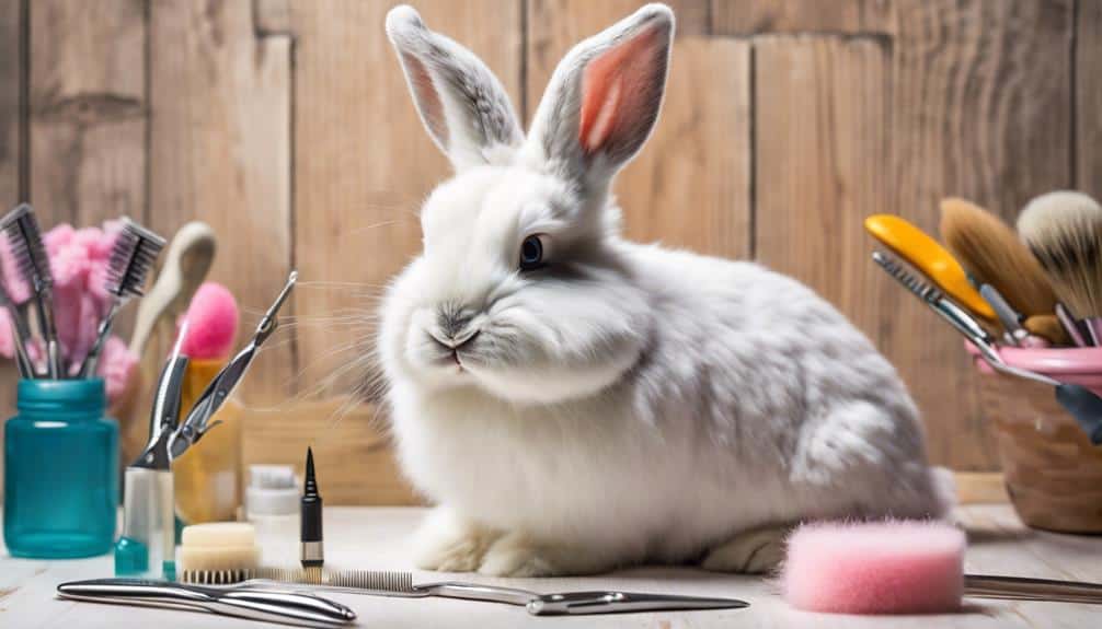 rabbit grooming habits crucial