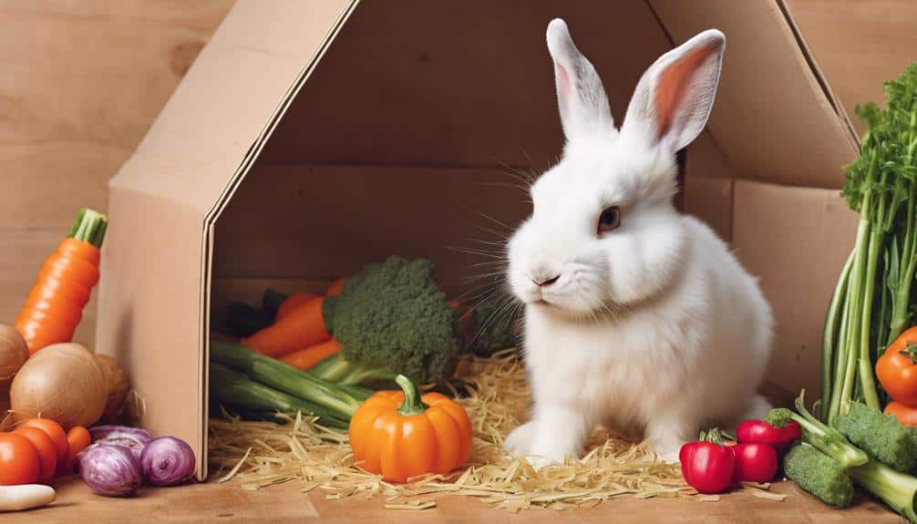 rabbit playtime and exercise