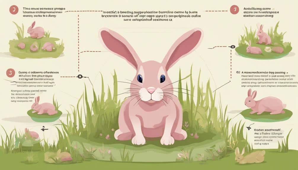 rabbit pregnancy lasts 30 days