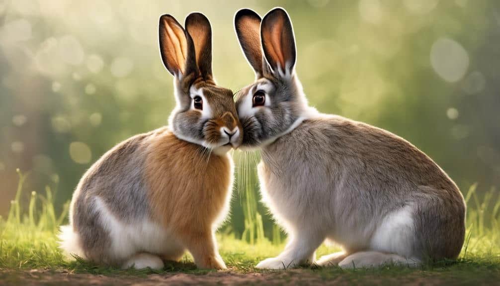 rabbit social interactions described