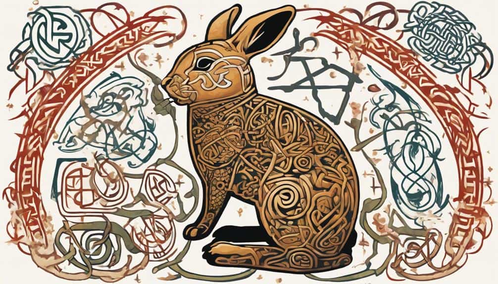 rabbit symbolism in cultures