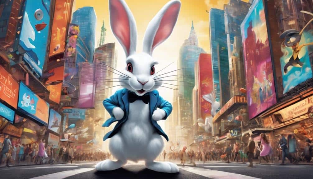 rabbit symbolism in media
