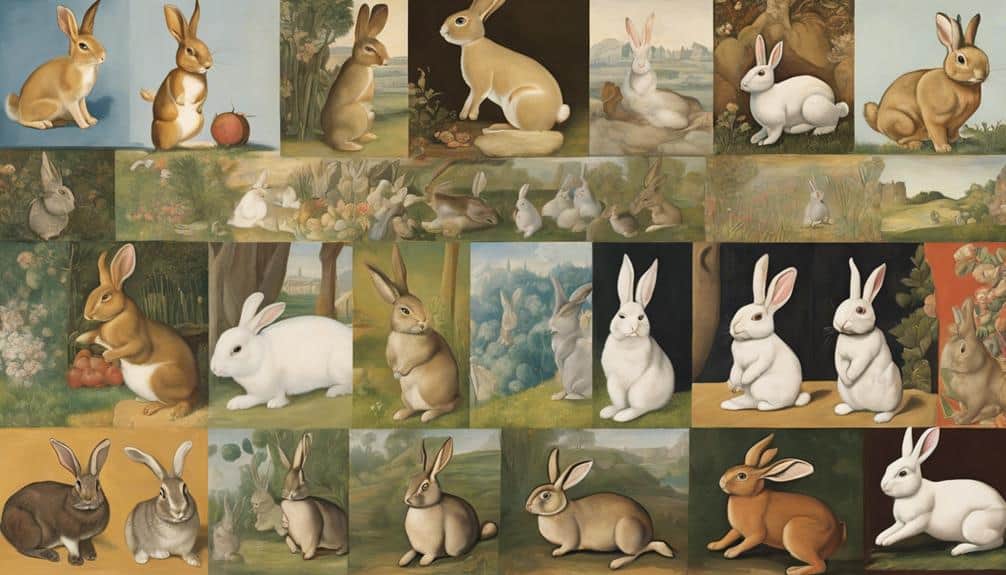 rabbits in art history