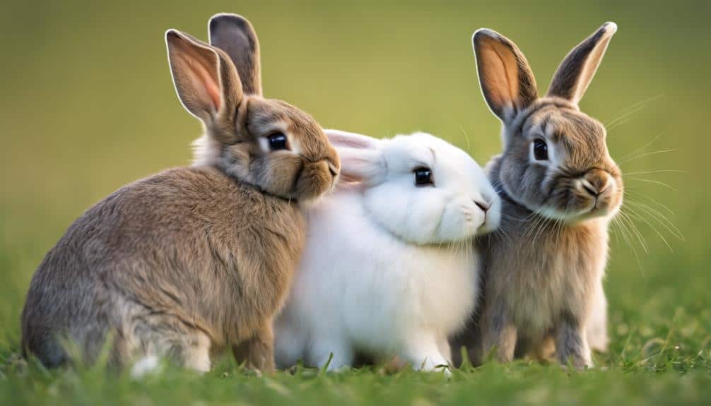 studying rabbit social interactions