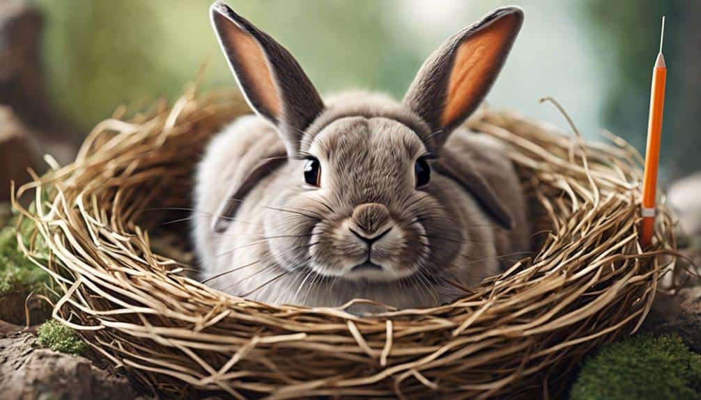 tracking rabbit s body temperature