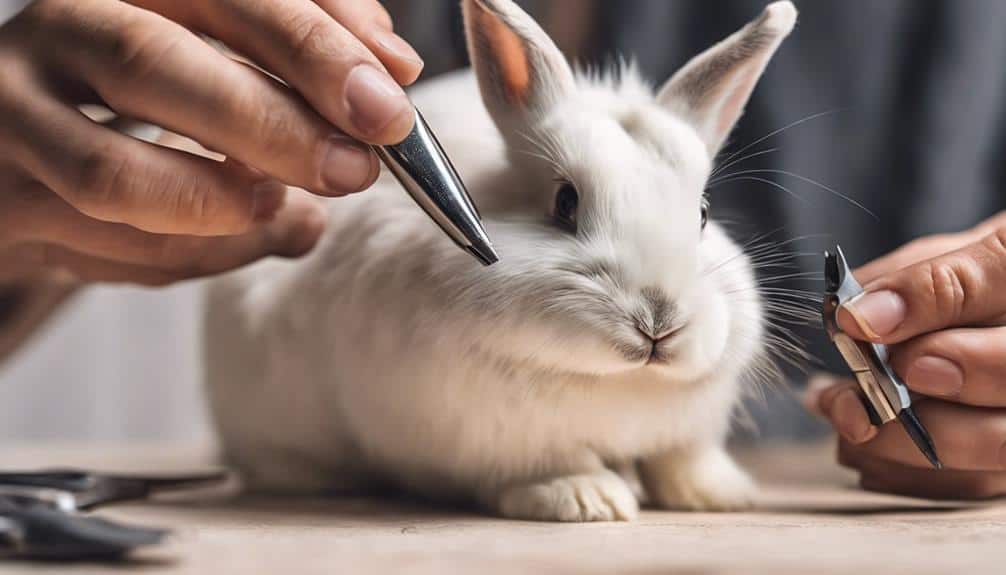 trimming pet nails safely
