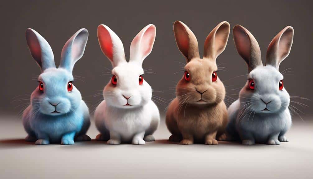 unique bunny eye colors