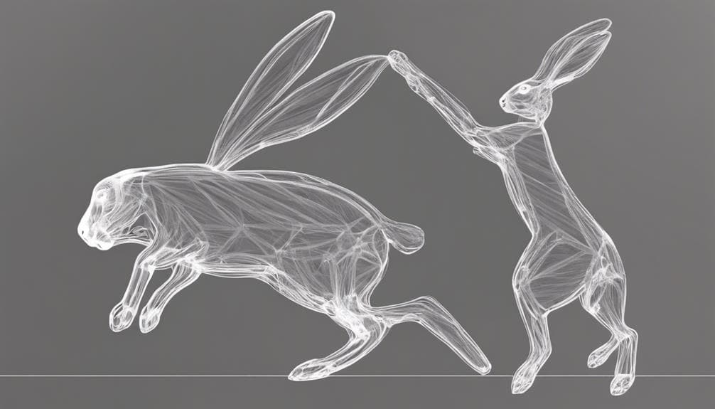 bunny hops like kangaroo