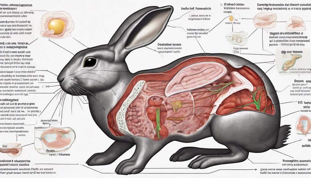 rabbit breeding anatomy details