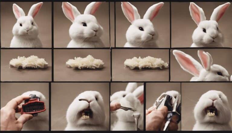 trimming a rabbit s teeth