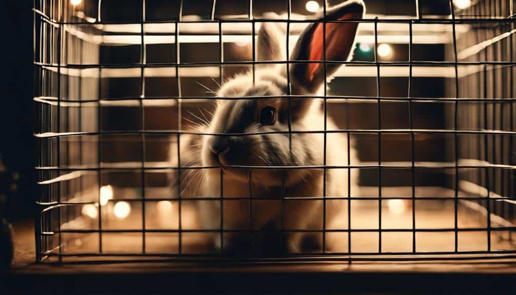 bunnies navigate complex terrain