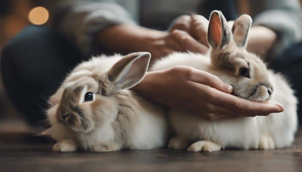 gentle care for rabbits