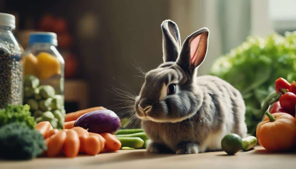 healthy food for rabbits