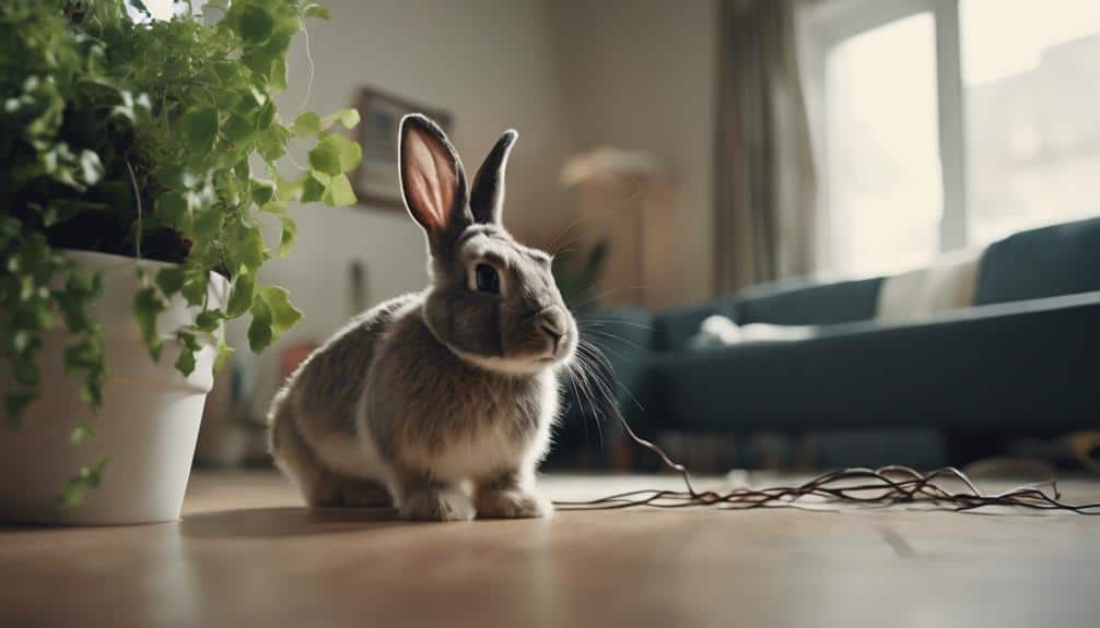 protecting home from rabbits