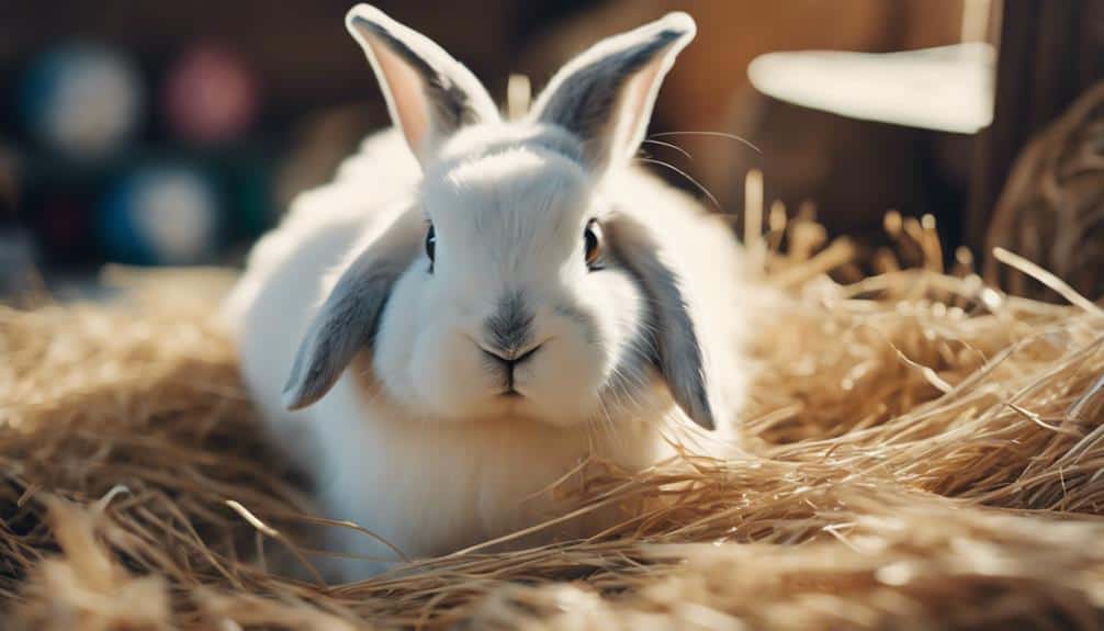 rabbit s behavioral signs indicate