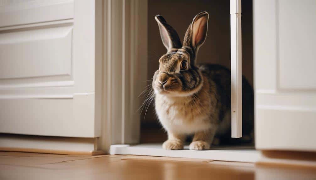 Can a Rabbit Be Trained to Use a Cat Door?