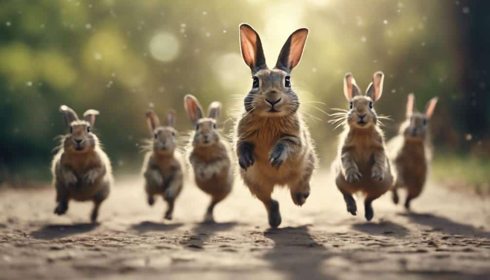 rabbits use foot signals