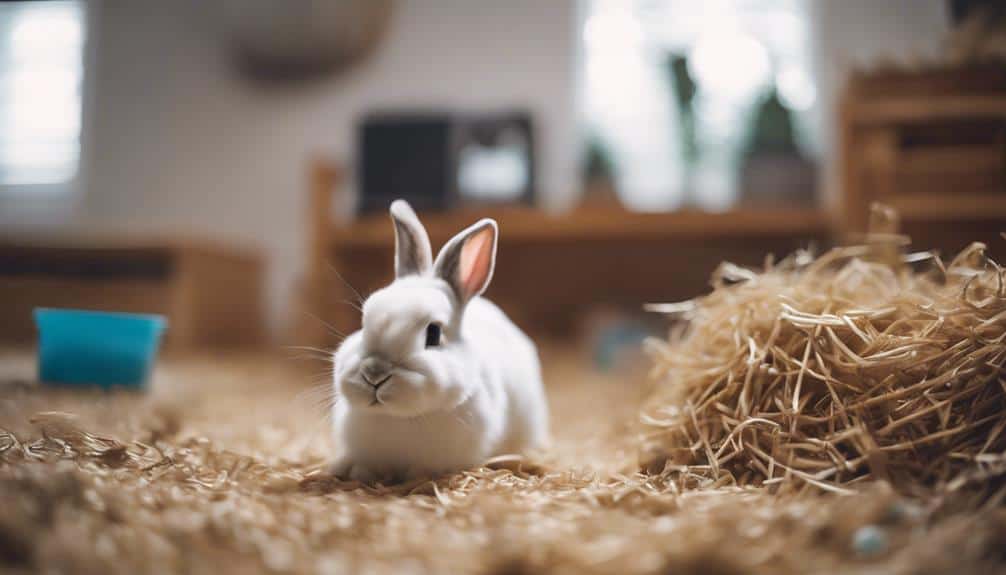 room for rabbit habitat