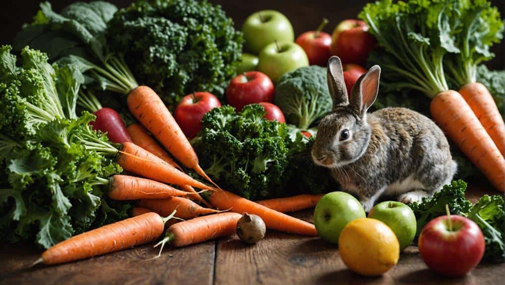 Image showcasing Wholesome Snack Options for Baby Rabbit Nutrition