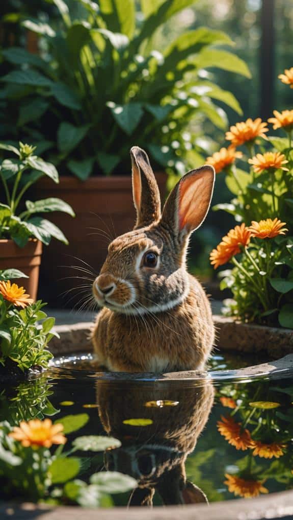 hydration essential for rabbits