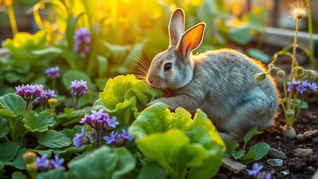 plants that lure rabbits