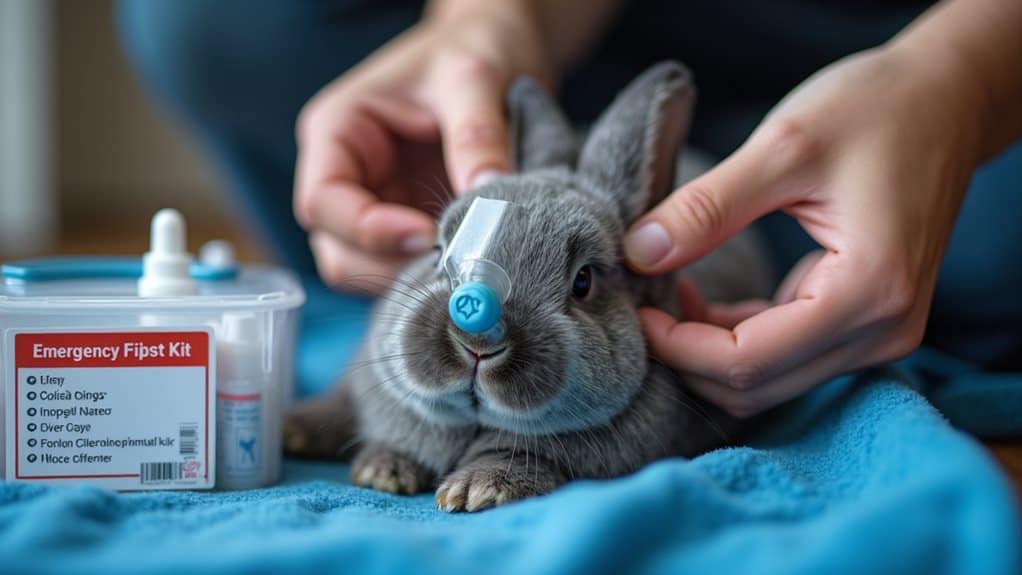 rabbit emergency first aid