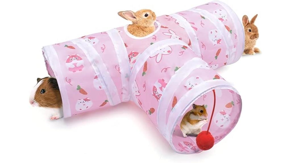 collapsible play tunnel for pets