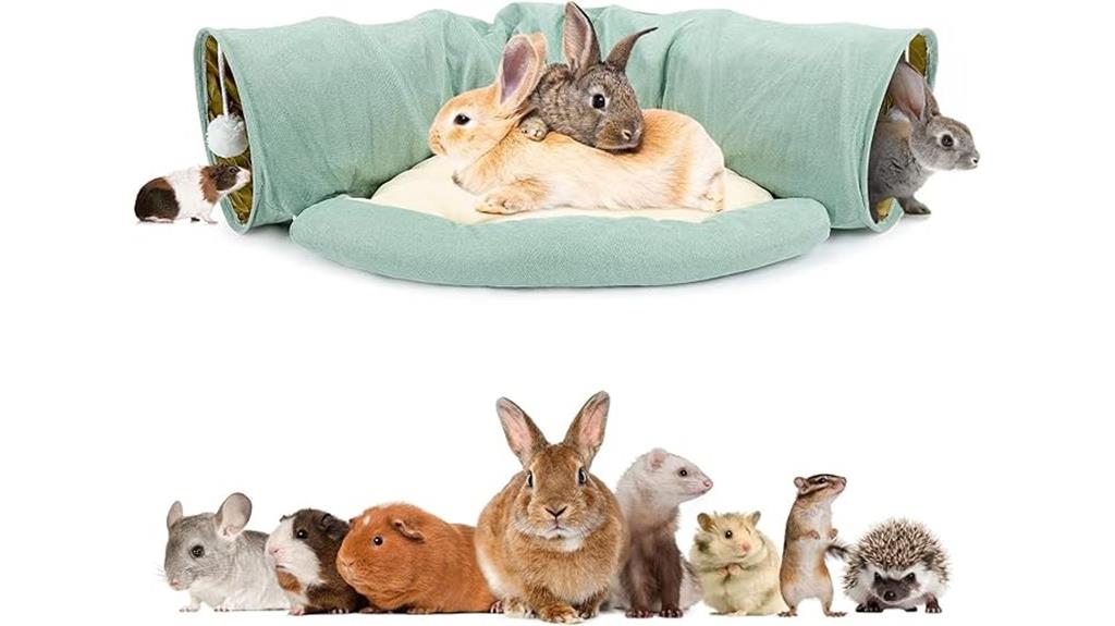collapsible tunnel bed toy