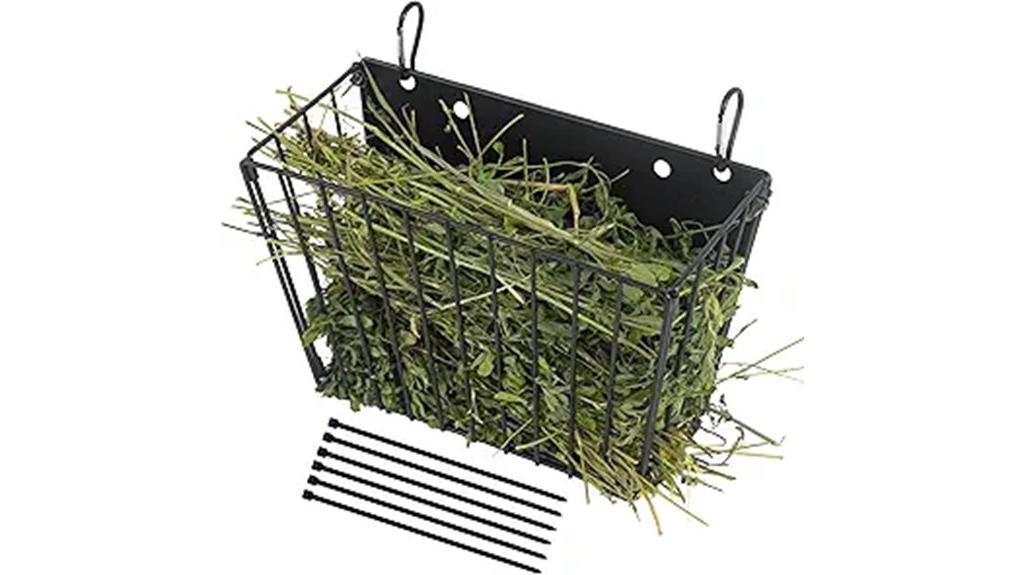 durable metal rabbit feeder