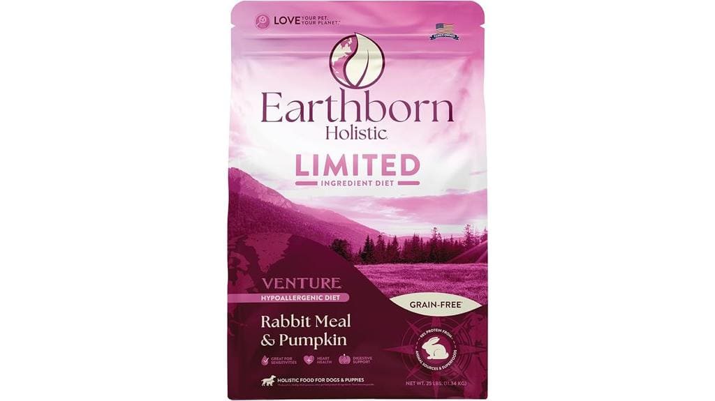 grain free rabbit and pumpkin