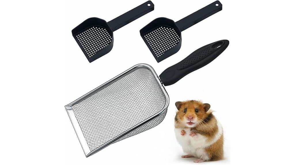 hamster litter scoop set