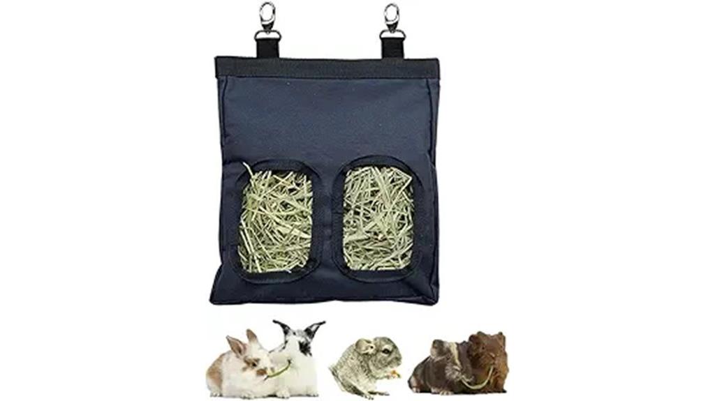 hanging hay feeder bag