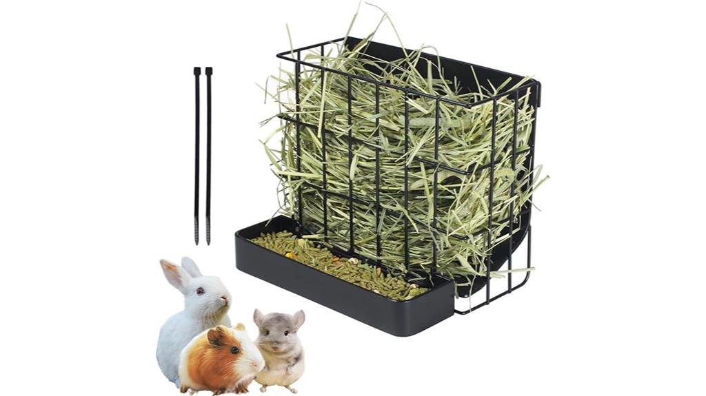 heavy duty metal hay feeder