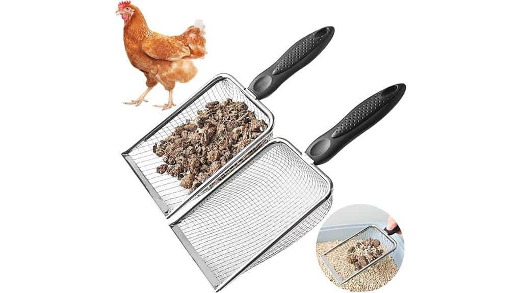 metal chicken coop cleaner