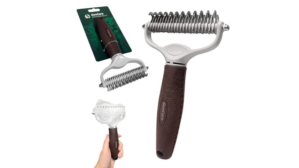 pet grooming tool double sided